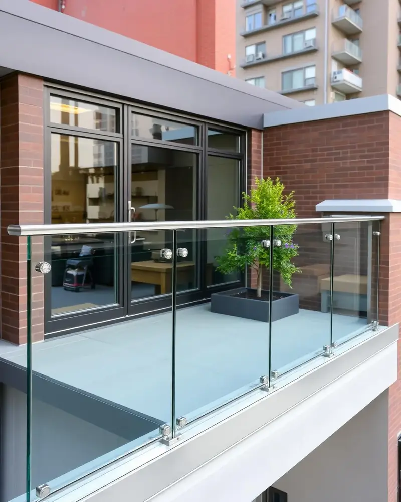 Frameless Glass Railing installed by Best Glass Railings in Toronto, ON