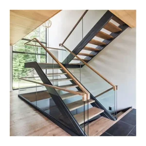 Contemporary Wood Handrails