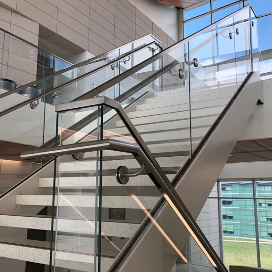 Commercial Glass Railings Installation