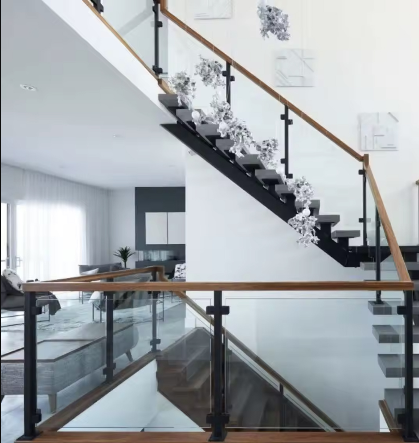 Semi Frameless Glass Railings