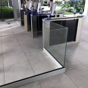 Outdoor frameless Glass Railings